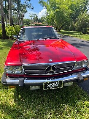 Mercedes-Benz-SL-Class-Cabriolet-1989-Red-177028-13