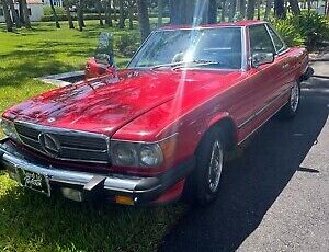 Mercedes-Benz-SL-Class-Cabriolet-1989-Red-177028-14