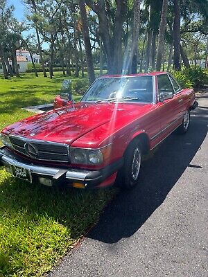 Mercedes-Benz-SL-Class-Cabriolet-1989-Red-177028-14