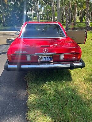 Mercedes-Benz-SL-Class-Cabriolet-1989-Red-177028-15