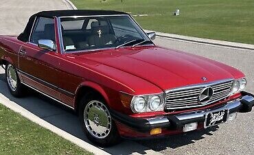 Mercedes-Benz-SL-Class-Cabriolet-1989-Red-177028-16