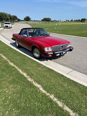 Mercedes-Benz-SL-Class-Cabriolet-1989-Red-177028-17