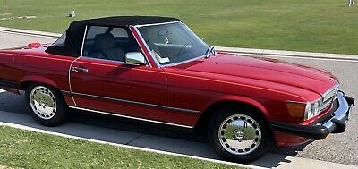 Mercedes-Benz-SL-Class-Cabriolet-1989-Red-177028-18