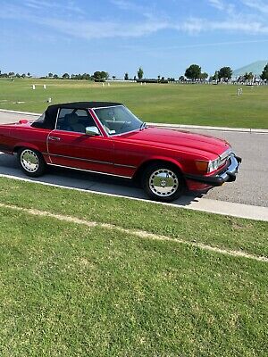 Mercedes-Benz-SL-Class-Cabriolet-1989-Red-177028-19