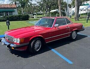 Mercedes-Benz-SL-Class-Cabriolet-1989-Red-177028-21