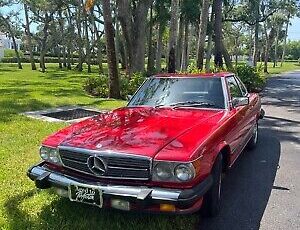 Mercedes-Benz-SL-Class-Cabriolet-1989-Red-177028-23