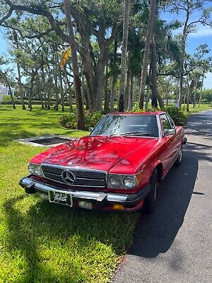 Mercedes-Benz-SL-Class-Cabriolet-1989-Red-177028-23