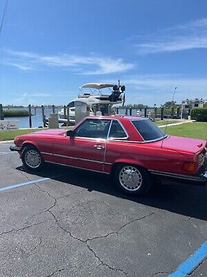 Mercedes-Benz-SL-Class-Cabriolet-1989-Red-177028-6