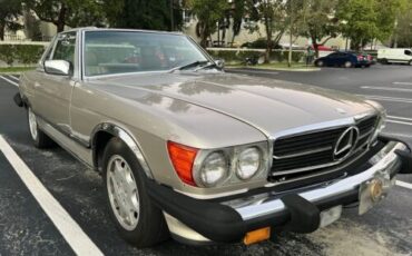 Mercedes-Benz-SL-Class-Cabriolet-1989-Tan-Tan-218871-1