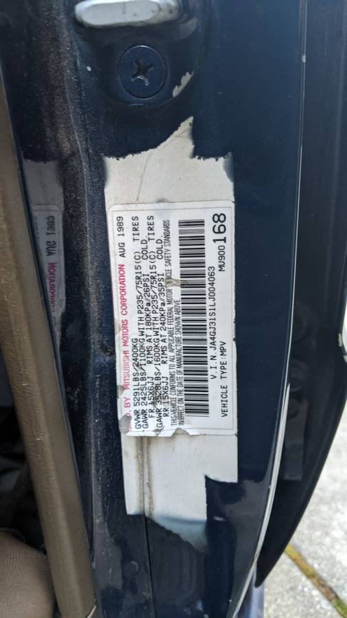 Mitsubishi-Montero-1990-blue-349623-20