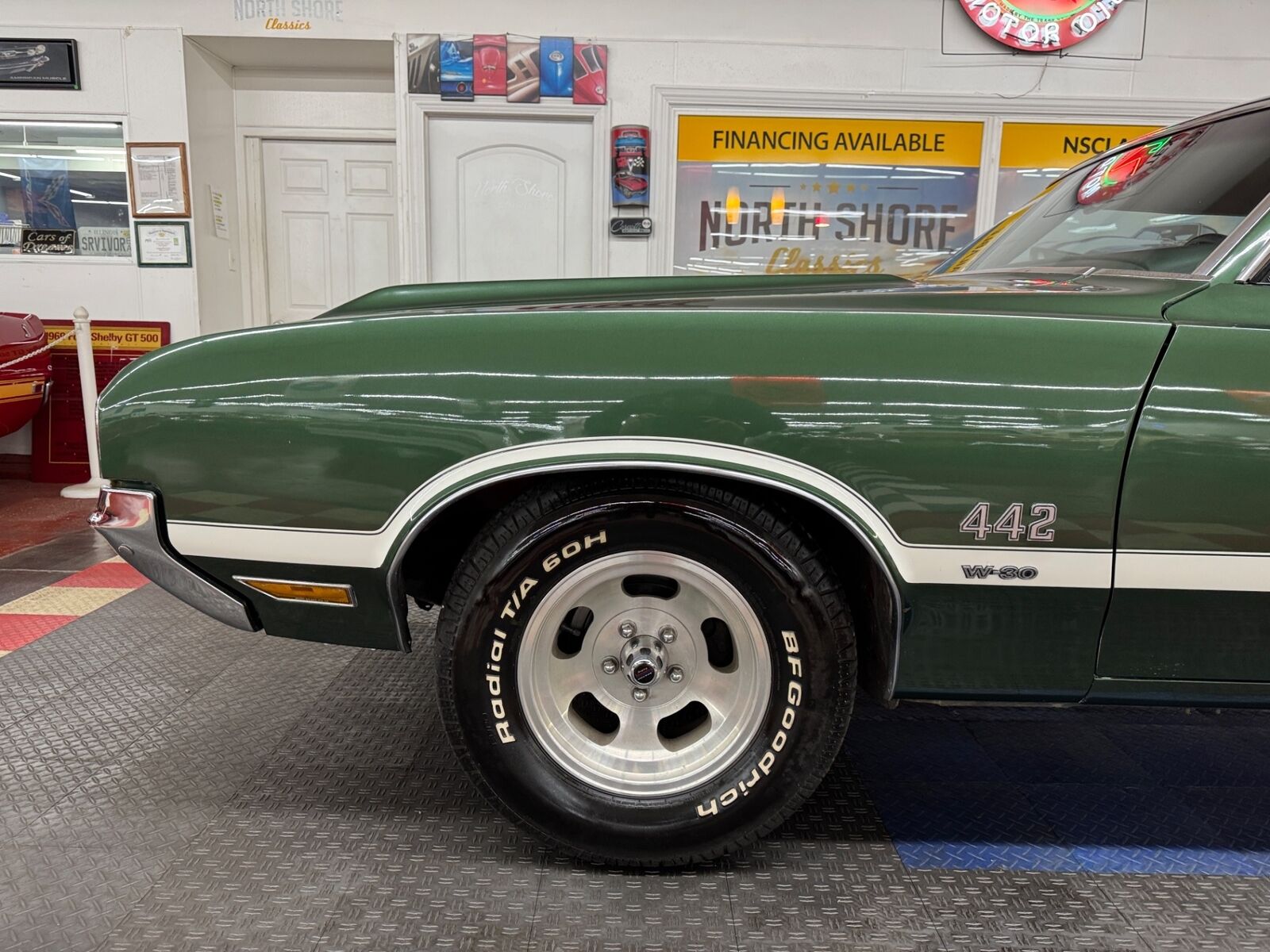 Oldsmobile-442-1970-Green-Green-22779-21