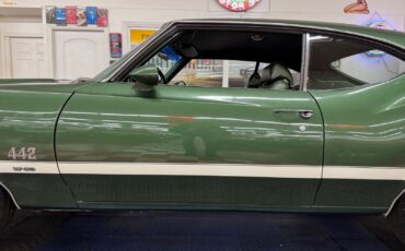 Oldsmobile-442-1970-Green-Green-22779-22