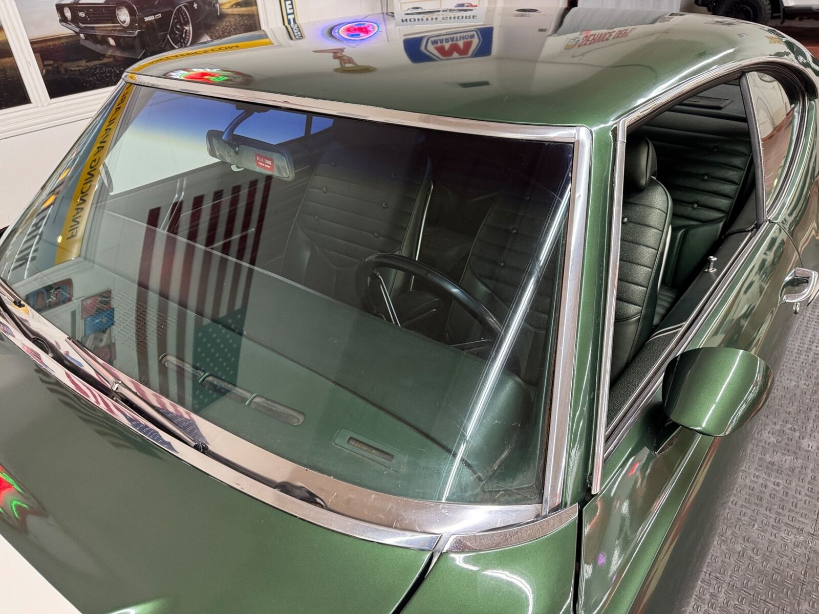 Oldsmobile-442-1970-Green-Green-22779-9