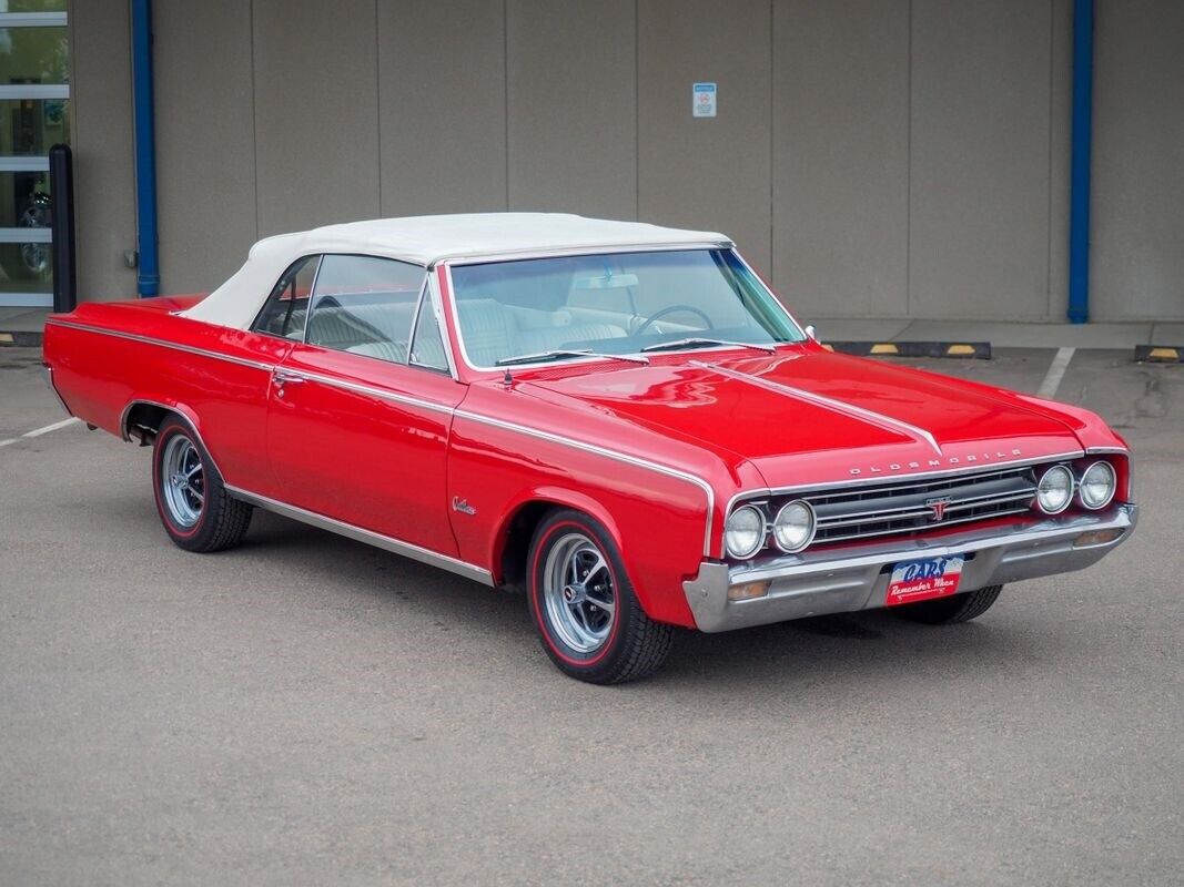 Oldsmobile-Cutlass-1964-Red-White-59234-6