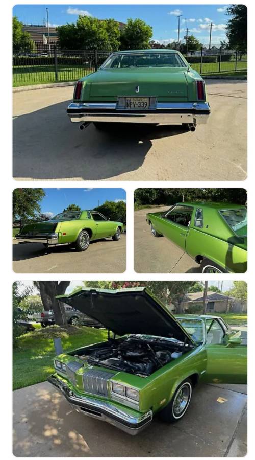 Oldsmobile-Cutlass-1976-green-64374-5