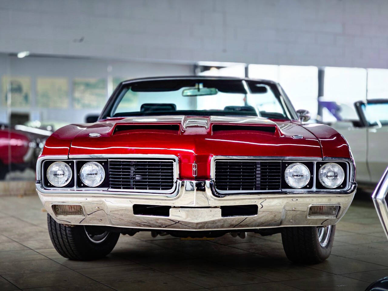 Oldsmobile-Cutlass-Cabriolet-1969-Red-Black-121056-5