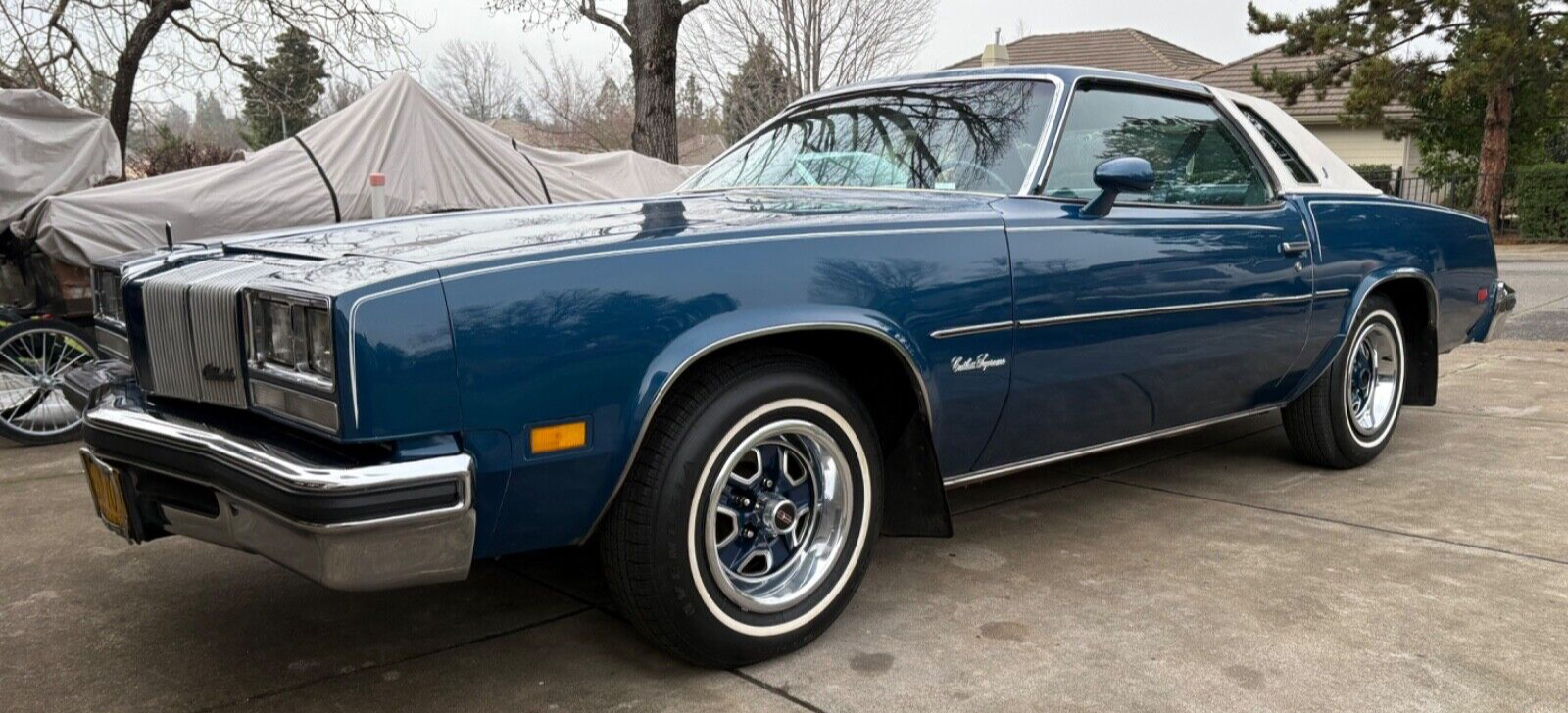 Oldsmobile-Cutlass-Coupe-1976-Blue-Blue-140890-1