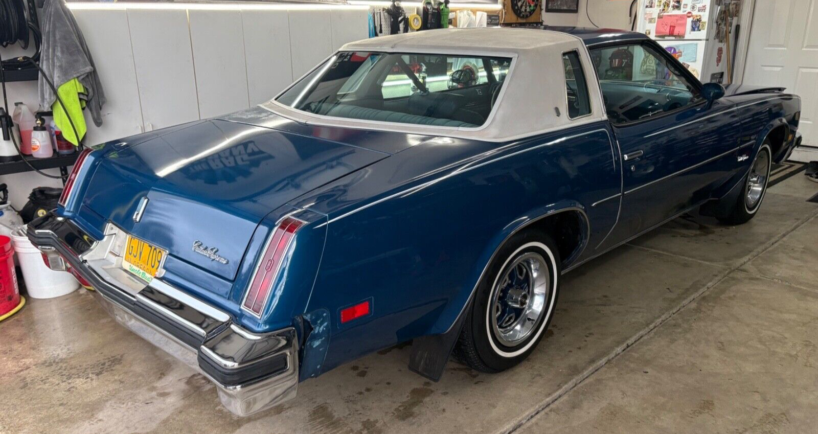 Oldsmobile-Cutlass-Coupe-1976-Blue-Blue-140890-3