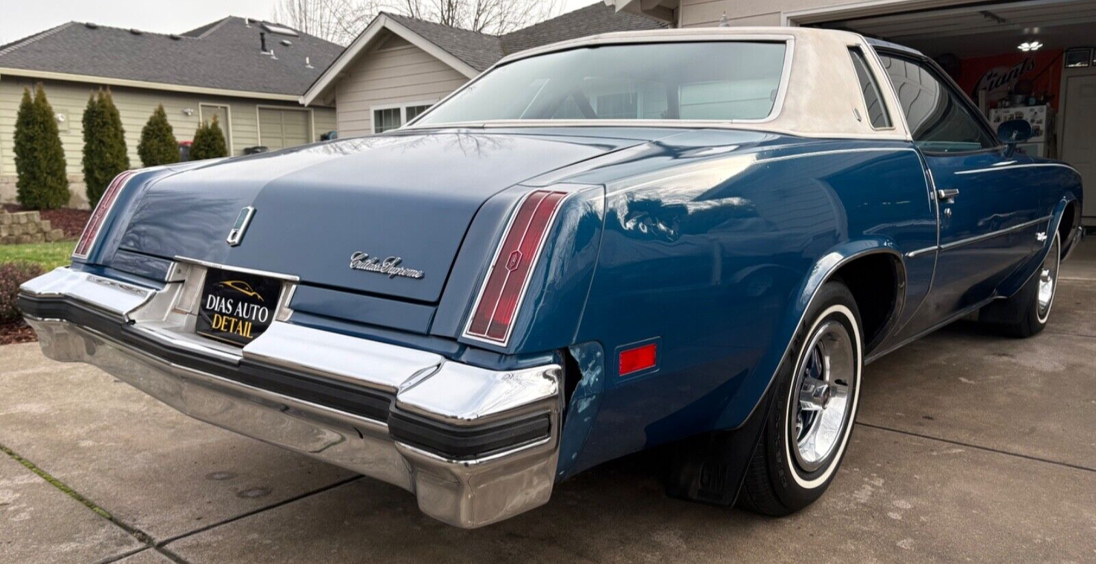 Oldsmobile-Cutlass-Coupe-1976-Blue-Blue-140890-7