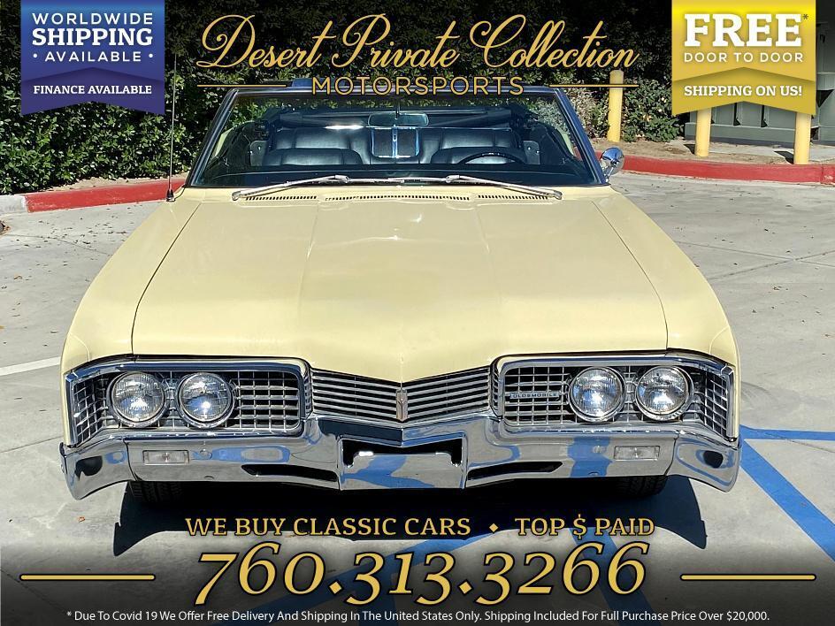 Oldsmobile-Ninety-Eight-98-Cabriolet-1967-Beige-Black-157315-2