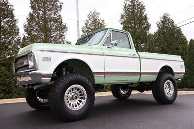 Other-K10-HOGAN-BUILT-Pickup-1970-Green-Tan-1287-9