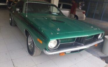 Plymouth-Barracuda-Coupe-1974-Green-Black-115873-1