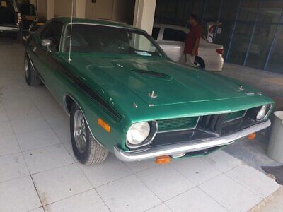 Plymouth-Barracuda-Coupe-1974-Green-Black-115873-1