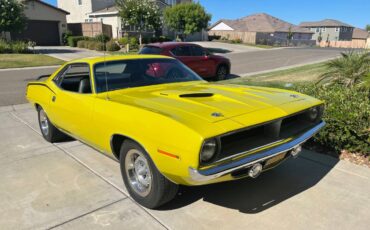 Plymouth-Cuda-340-1970-yellow-106954-1