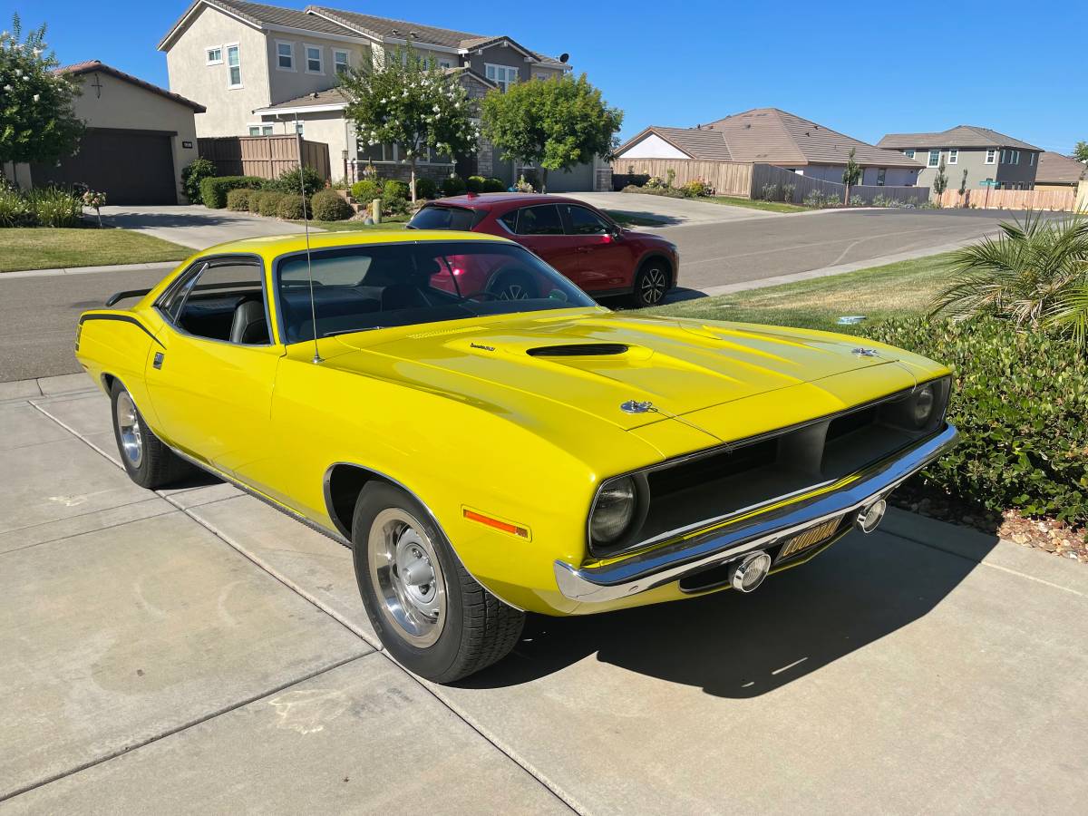 Plymouth-Cuda-340-1970-yellow-106954-1