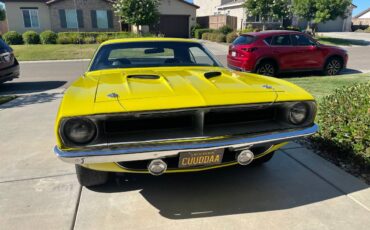 Plymouth-Cuda-340-1970-yellow-106954