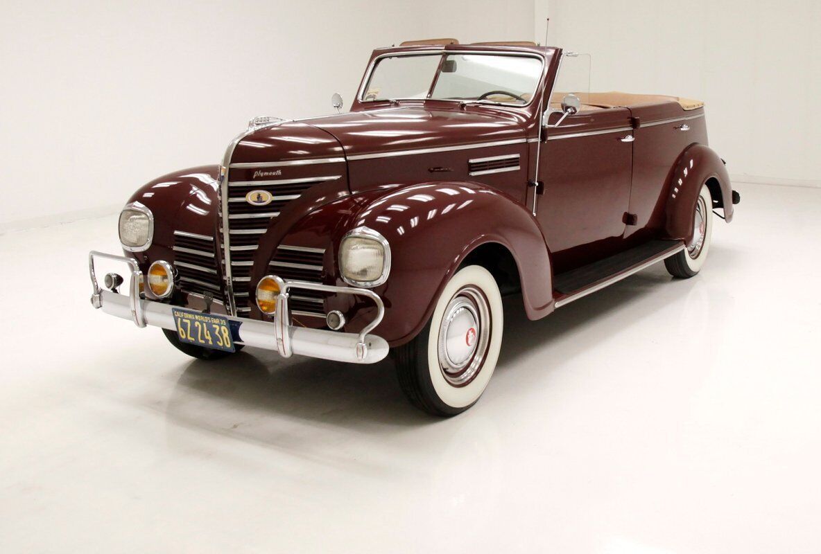 Plymouth P8 Cabriolet 1939 à vendre