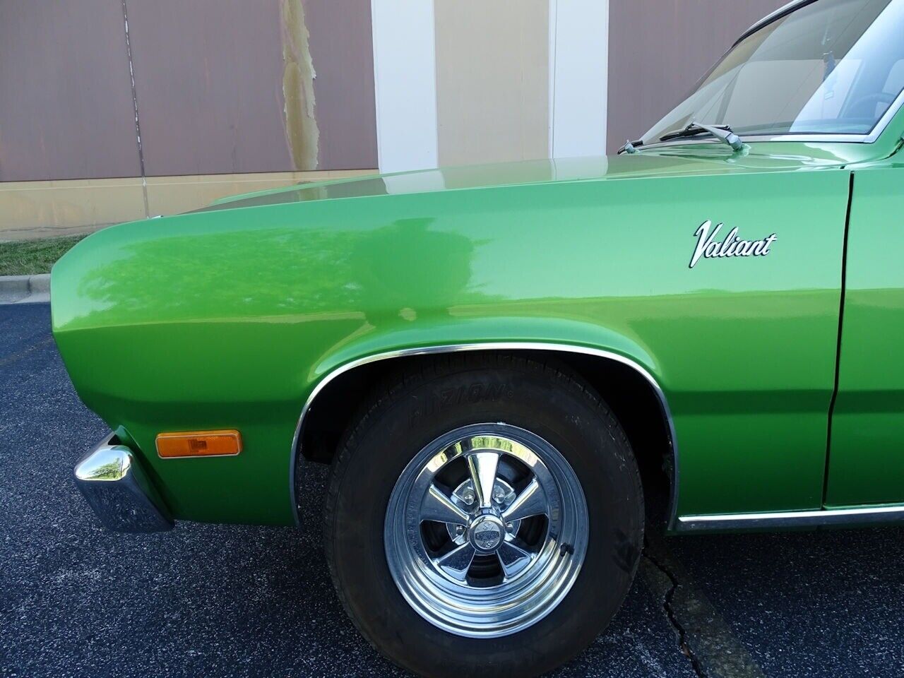 Plymouth-Valiant-Berline-1970-White-Green-159008-10