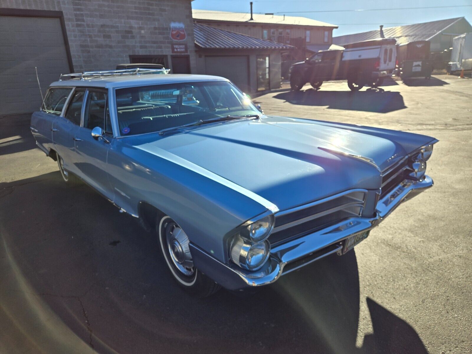 Pontiac-Bonneville-Break-1965-Blue-Blue-140013-3