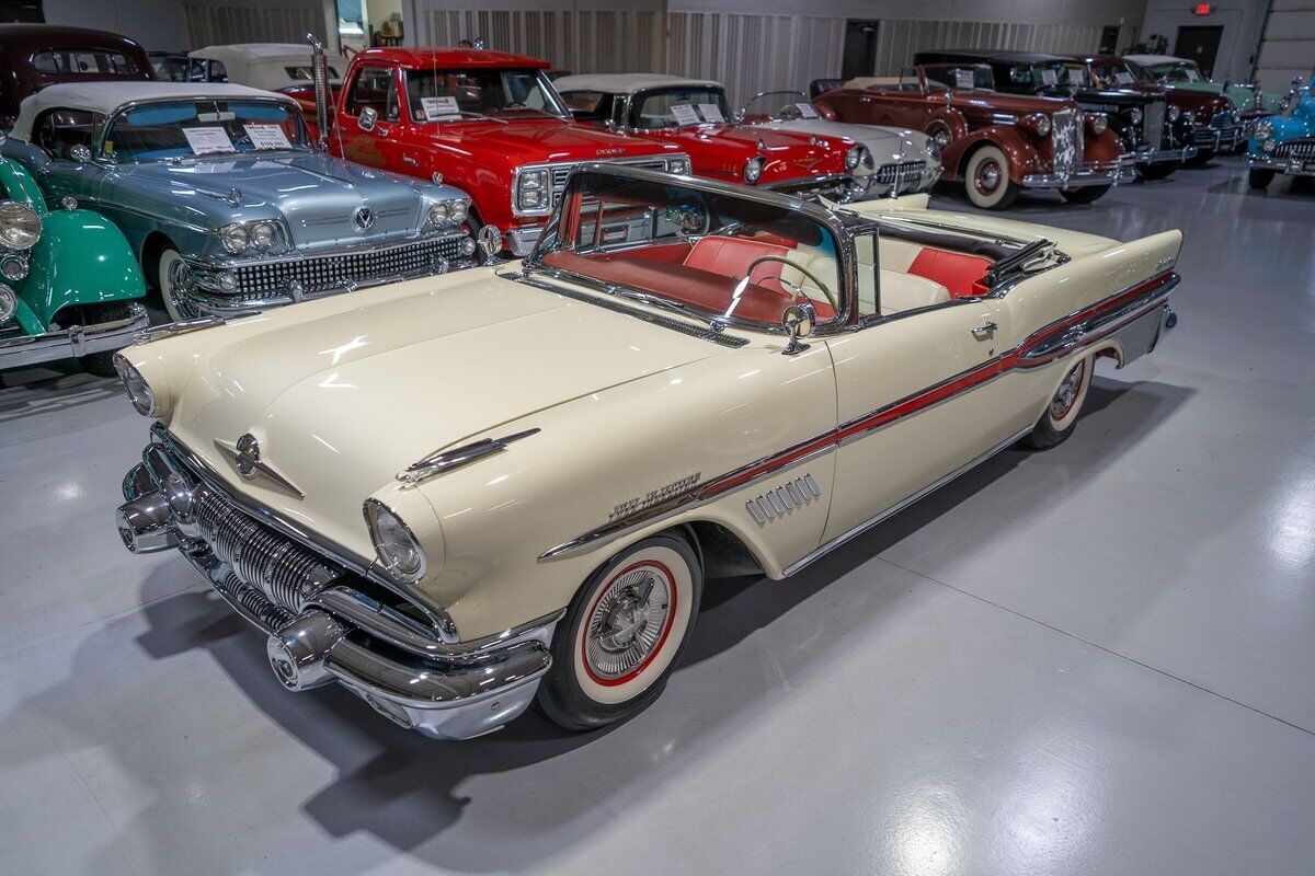 Pontiac-Bonneville-Cabriolet-1957-Red-Red-352-4