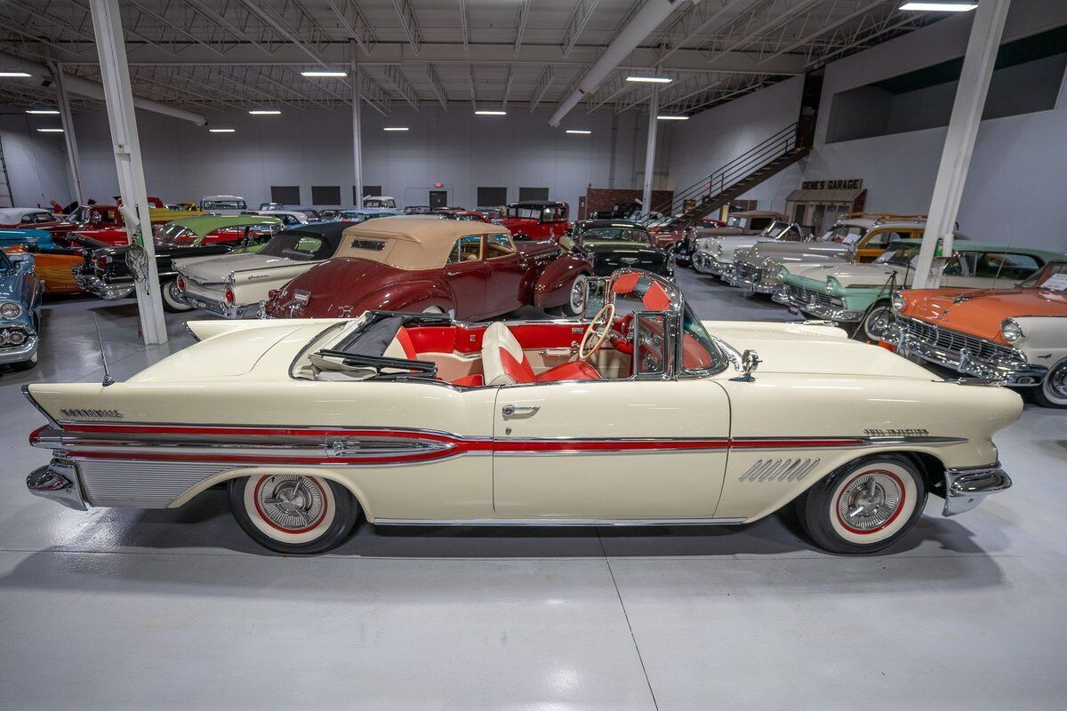 Pontiac-Bonneville-Cabriolet-1957-Red-Red-352-7