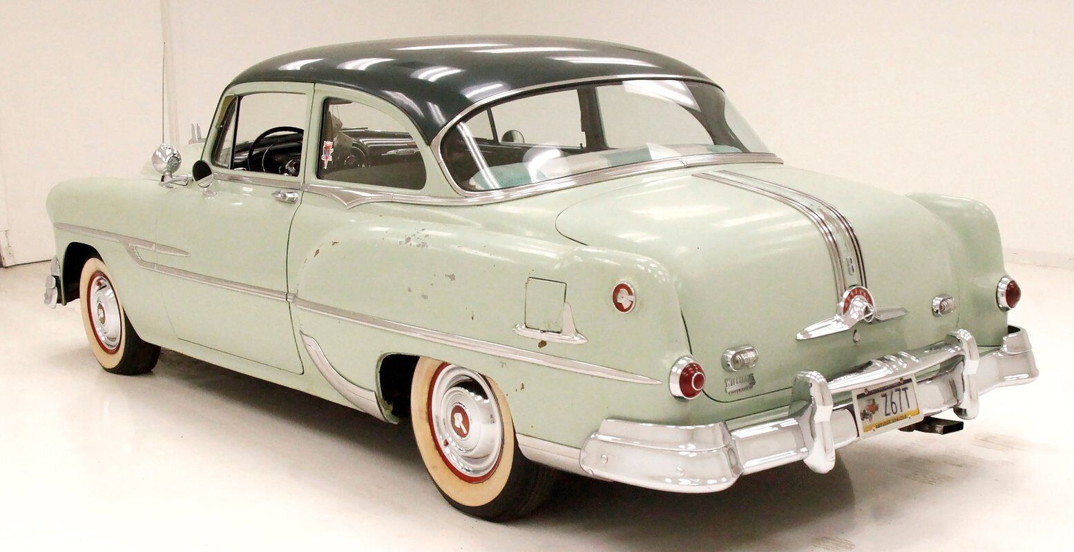 Pontiac-Chieftain-Berline-1953-Green-Green-175147-3