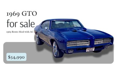 Pontiac GTO Coupe 1969 à vendre