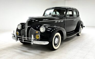 Pontiac-Series-25-Berline-1940-Black-Beige-75457