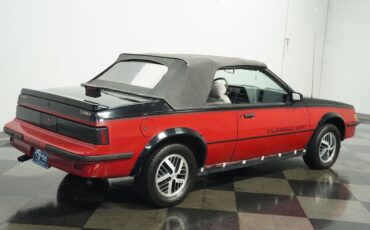 Pontiac-Sunbird-Cabriolet-1986-Red-Gray-117263-10