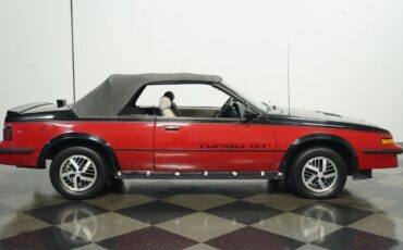 Pontiac-Sunbird-Cabriolet-1986-Red-Gray-117263-11