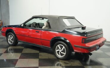 Pontiac-Sunbird-Cabriolet-1986-Red-Gray-117263-6