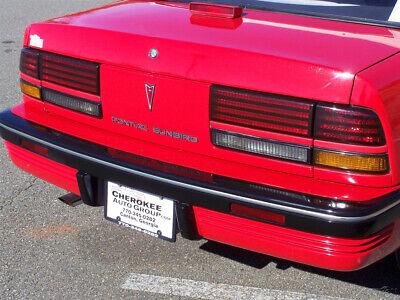 Pontiac-Sunbird-Cabriolet-1990-Red-Gray-168226-17