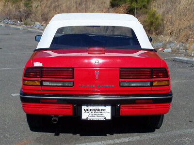 Pontiac-Sunbird-Cabriolet-1990-Red-Gray-168226-18