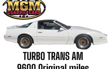 Pontiac Trans Am Coupe 1989