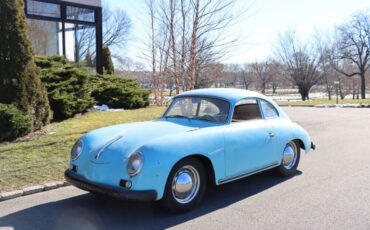 Porsche-356-1956-Blue-Tan-0-1