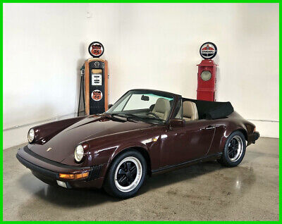 Porsche 911 Cabriolet 1985 à vendre