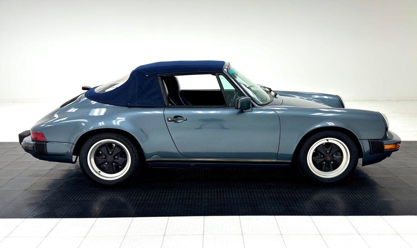 Porsche-911-Cabriolet-1987-Blue-Blue-125070-5