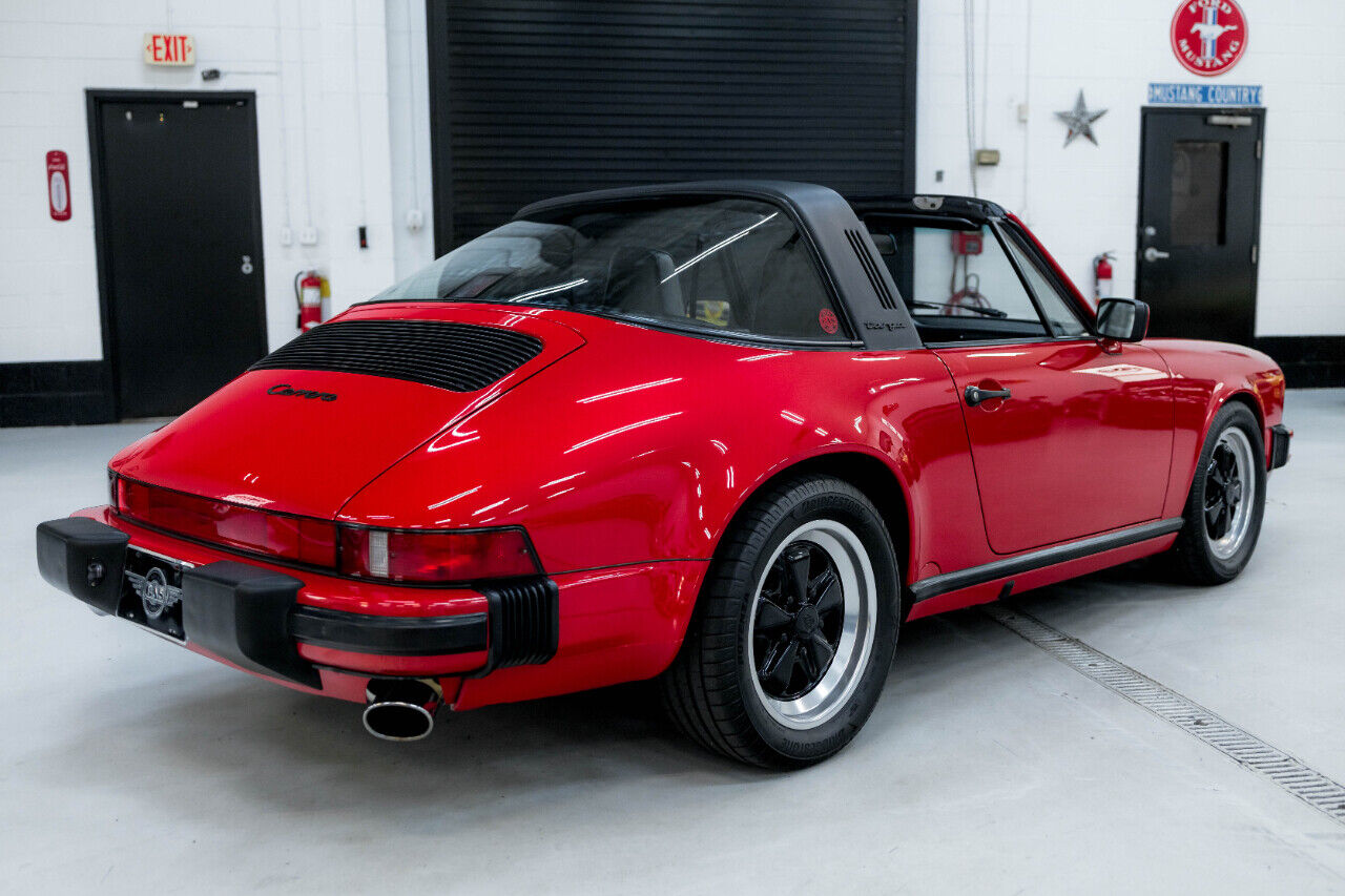 Porsche-911-Cabriolet-1987-Red-Black-34150-8