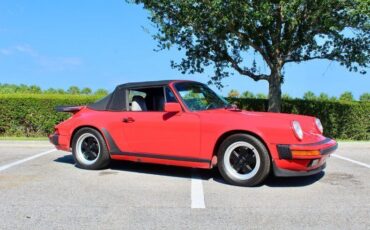 Porsche-911-Cabriolet-1988-Red-Black-171529-1