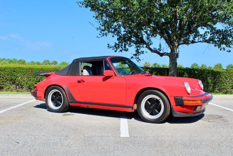 Porsche-911-Cabriolet-1988-Red-Black-171529-1